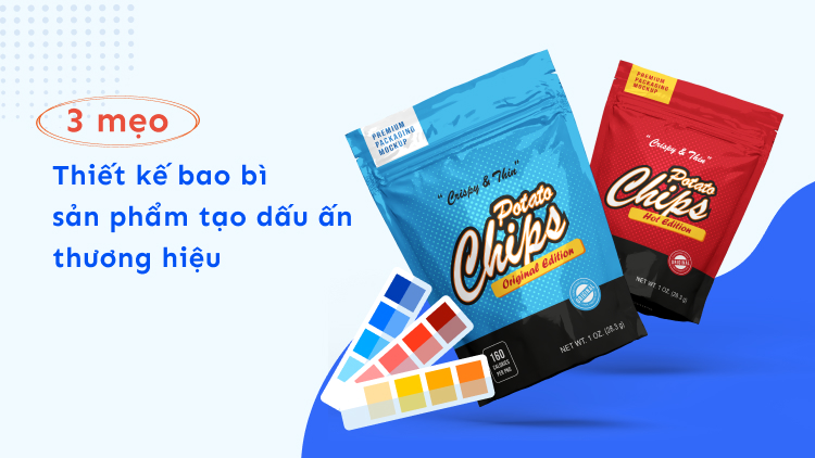 3 Mẹo thiết kế logo bao bì sản phẩm tạo dấu ấn thương hiệu