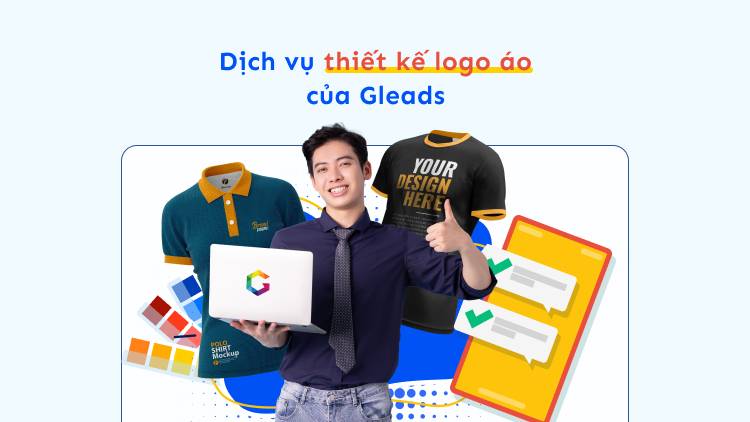 Dịch vụ thiết kế logo áo của GLEADS