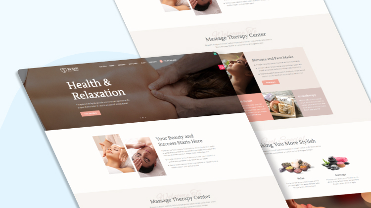 Một số mẫu thiết kế website spa nổi bật nhất 2
