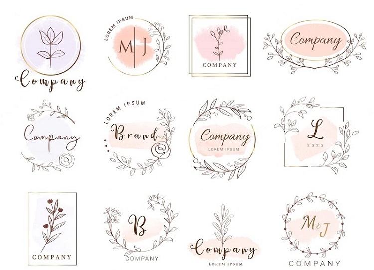 Biểu tượng logo spa đẹp