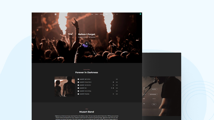 Một số thiết kế web giải trí chuyên nghiệp 3