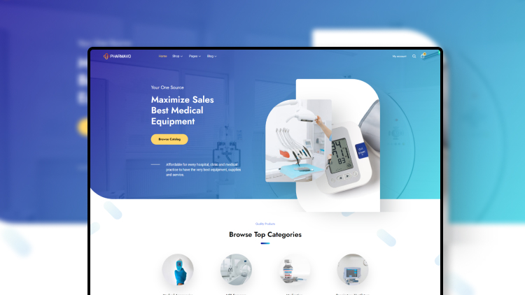Các mẫu thiết kế website bệnh viện, y tế 2