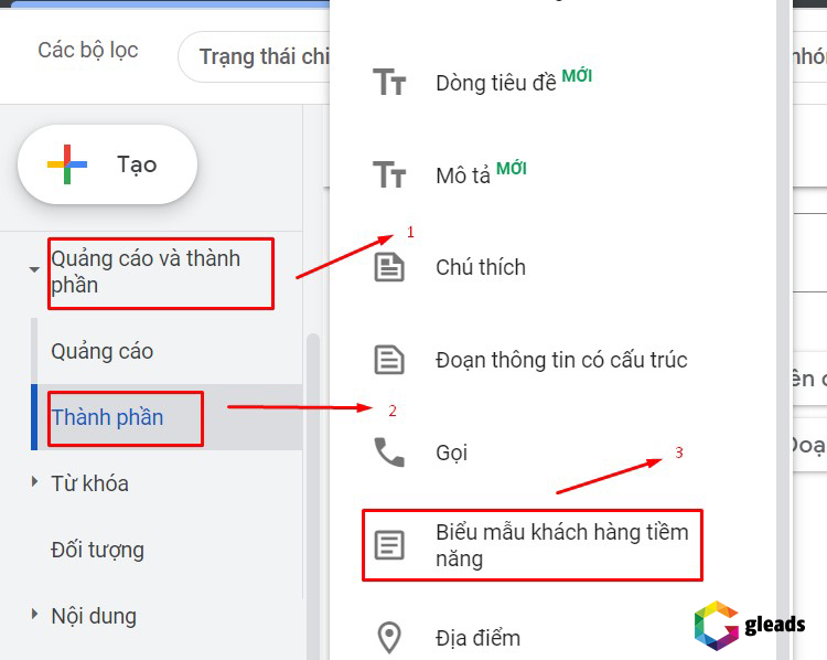 Cài tiện ích mở rộng biểu mẫu