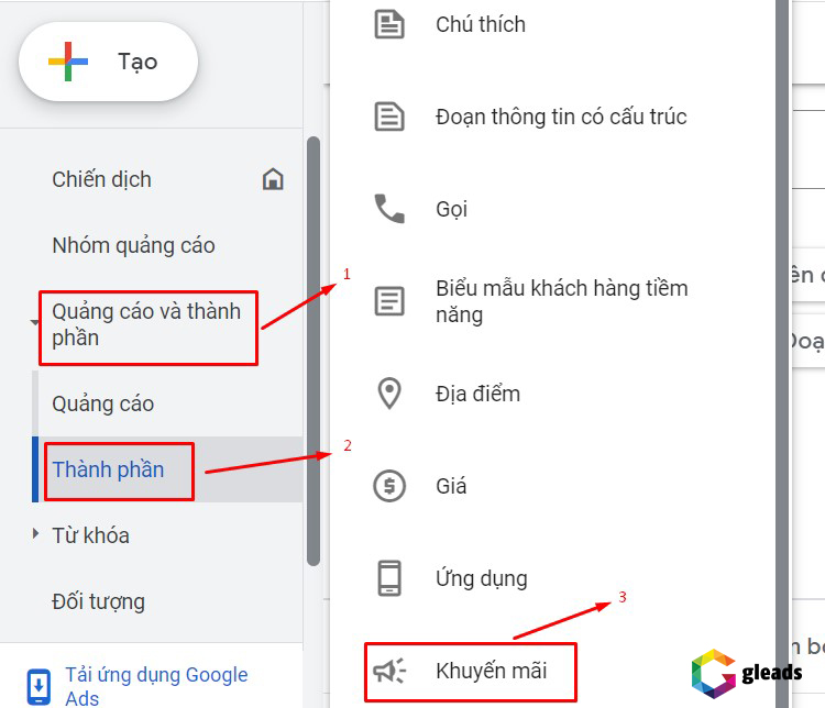 Cài tiện ích mở rộng khuyến mãi