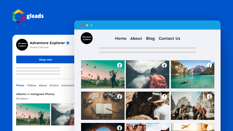 ví dụ chèn fanpage vào web