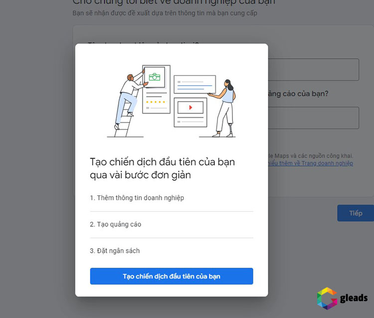 Đăng ký Google Ads