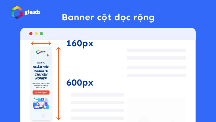 kích thước banner website chuẩn