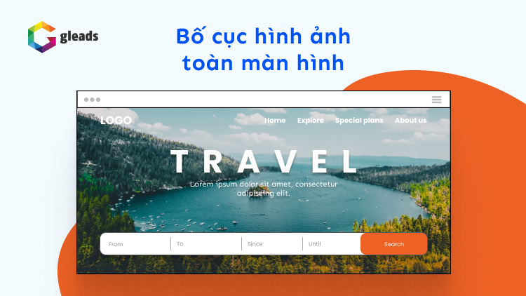 layout website