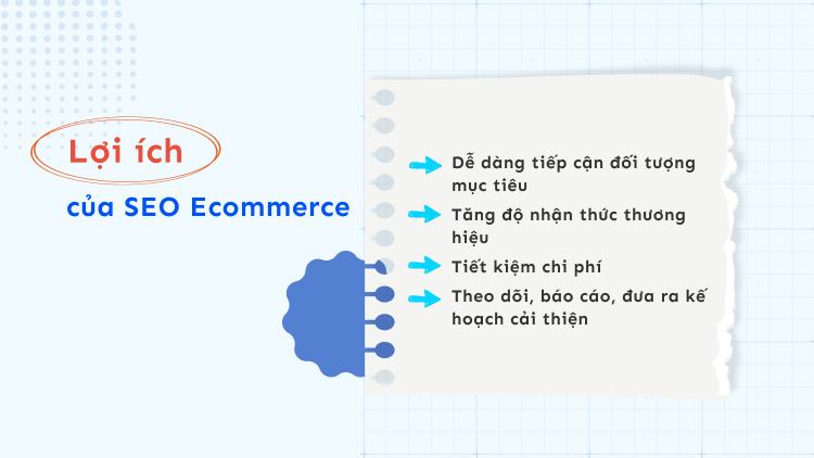 Lợi ích của SEO Ecommerce mang lại cho doanh nghiệp
