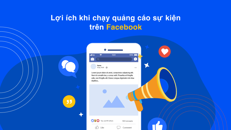 Lợi ích khi chạy quảng cáo sự kiện trên Facebook