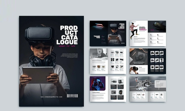 Mẫu thiết kế Catalogue công nghệ - 5