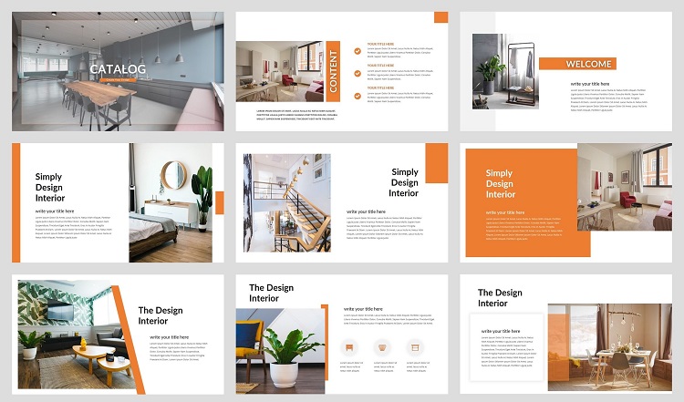 Mẫu Catalogue nội thất - 2