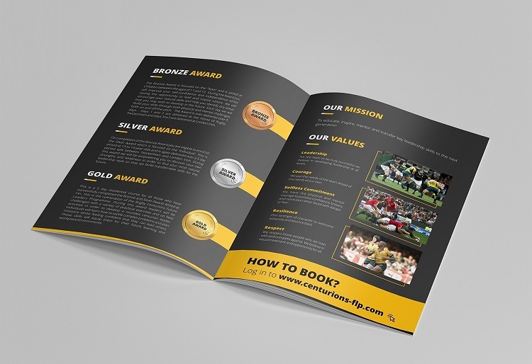 Mẫu thiết kế Catalogue dịch vụ - 2