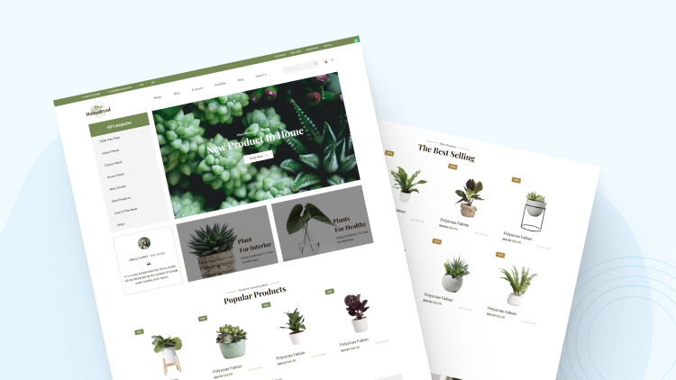 mẫu thiết kế website thương mại điện tử 2