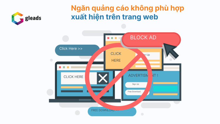 Ngăn quảng cáo không phù hợp