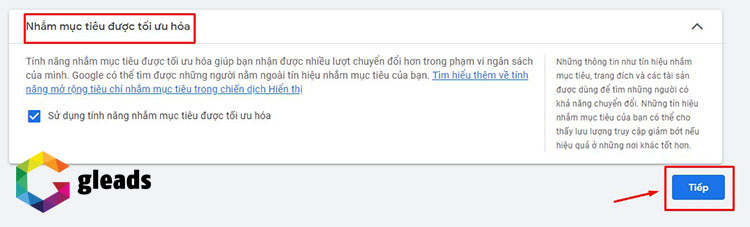 Nhắm mục tiêu tối ưu hoá chiến dịch