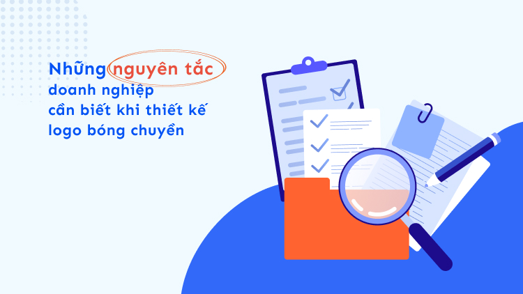 Những nguyên tắc doanh nghiệp cần biết khi thiết kế logo bóng chuyền