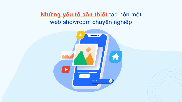 Những yếu tố cần thiết tạo nên một thiết web showroom chuyên nghiệp