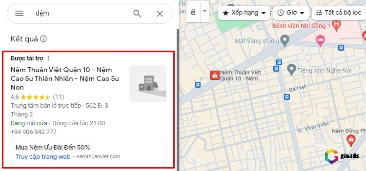 quang cao Google Map