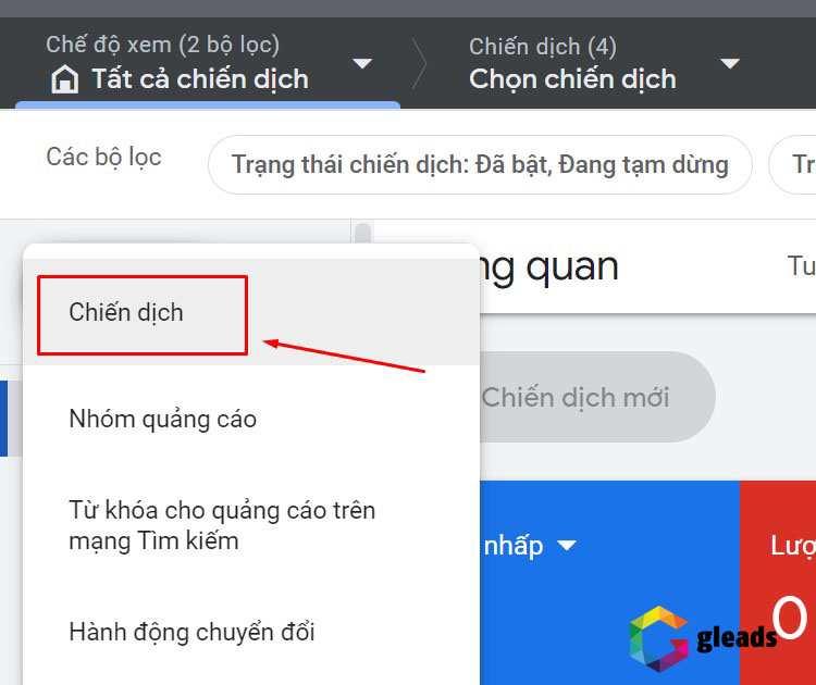 Tạo chiến dịch Remarketing Google Ads