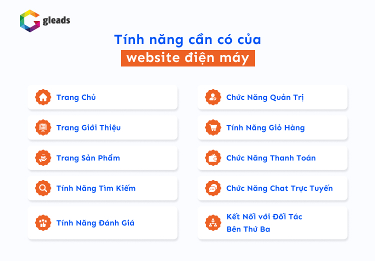thiết kế trang web điện lạnh