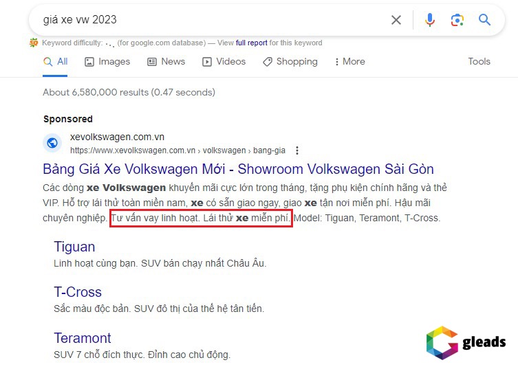 Tối ưu tiện ích mở rộng Google Ads chú thích