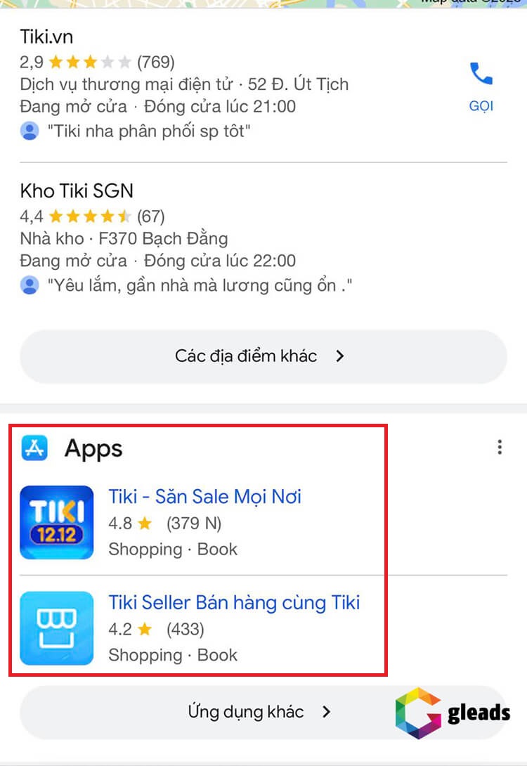 Tiện ích mở rộng ứng dụng