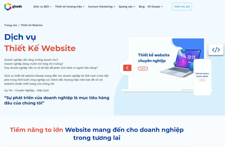 ví dụ về web tĩnh