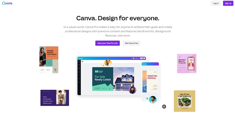Ví dụ mẫu thiết kế Landing Page