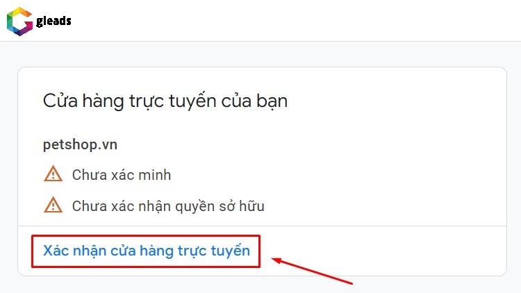 Xác minh quyền sở hữu website