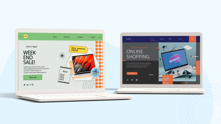 Các mẫu thiết kế website bán máy tính 3