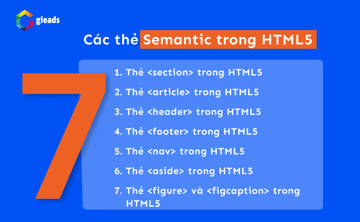 Các thẻ Semantic trong HTML5