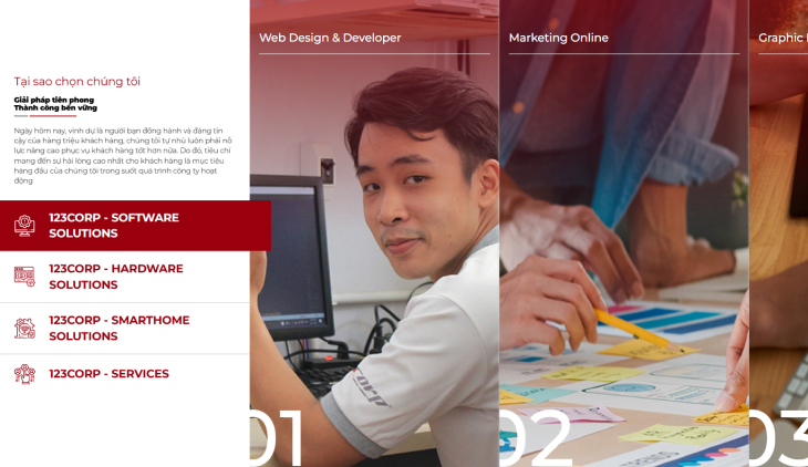 thiết kế website uy tín