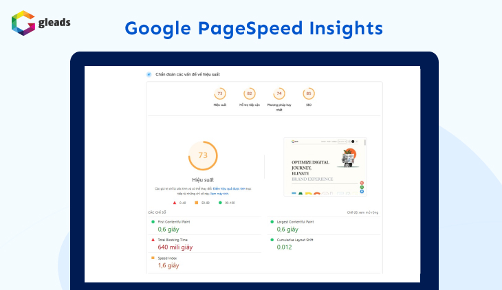 Kiểm tra tốc độ website bằng google pagespeed insights