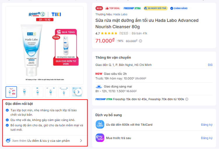 mẫu bài viết quảng cáo mỹ phẩm