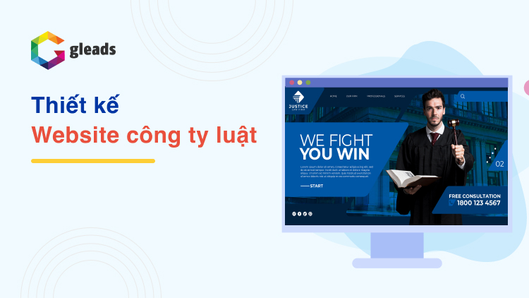 Thiết kế website luật sư tư vấn luật dân sự, hình sự