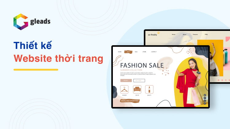 Thiết kế website thời trang quần áo bán lẻ, bán sỉ