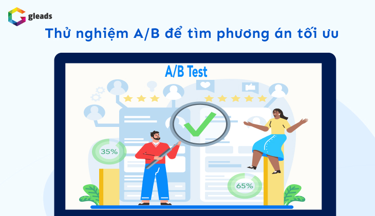Thử nghiệm A/B test để tìm phương án tối ưu